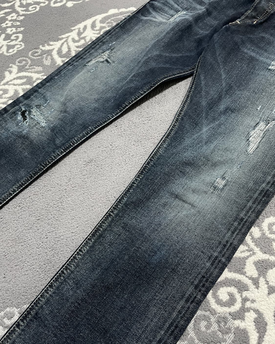 Diesel Tepphar Slim-Carrot Denim 상품이미지6