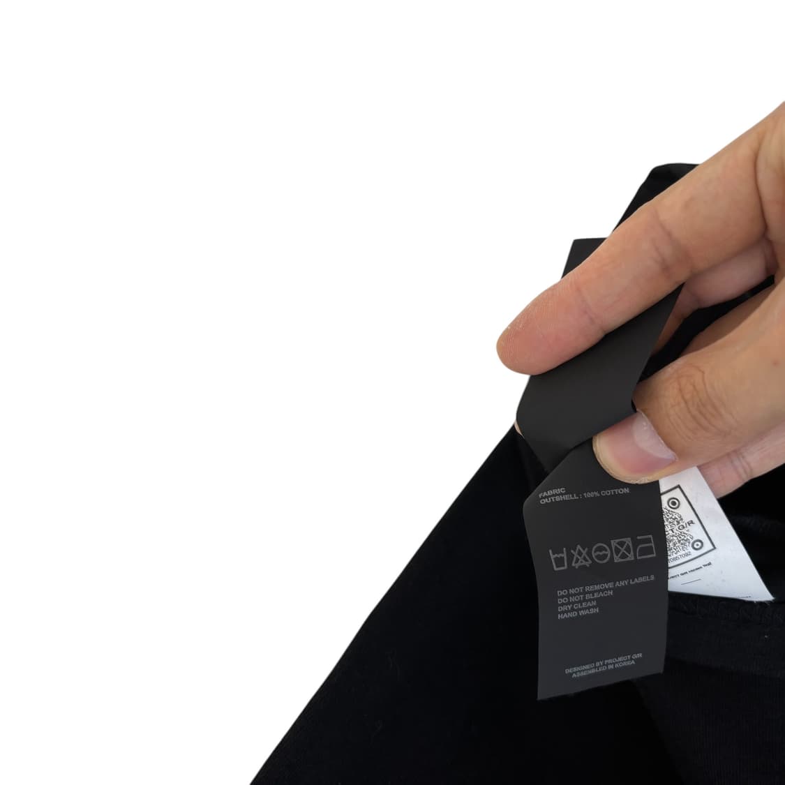 프로젝트GR 아수라 롱 슬리브 블랙 2 상품이미지5