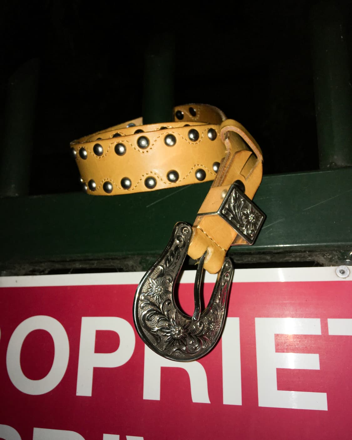 Leather stud belt 01 상품이미지1