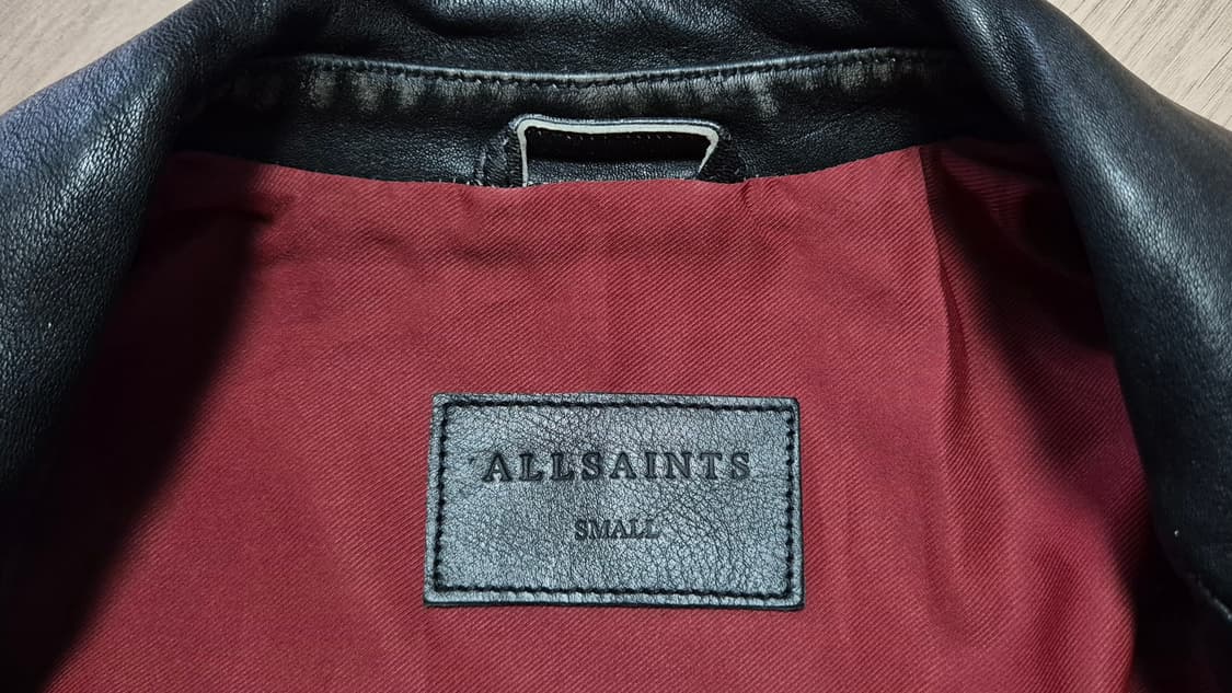 [ALL SAINTS] 올세인츠 빈티지 라이더 가죽 자켓 S 상품이미지3