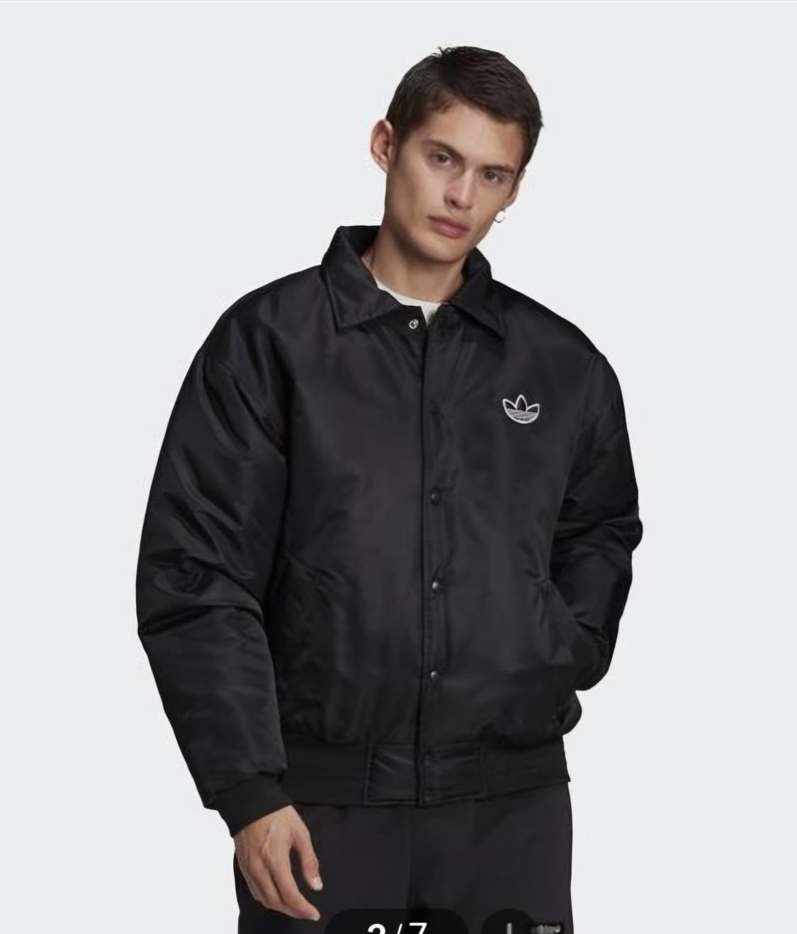 새상품급)아디다스 3ST 오리지널 파이어버드 봄버 점퍼 자켓 사이즈xs( 상품이미지2