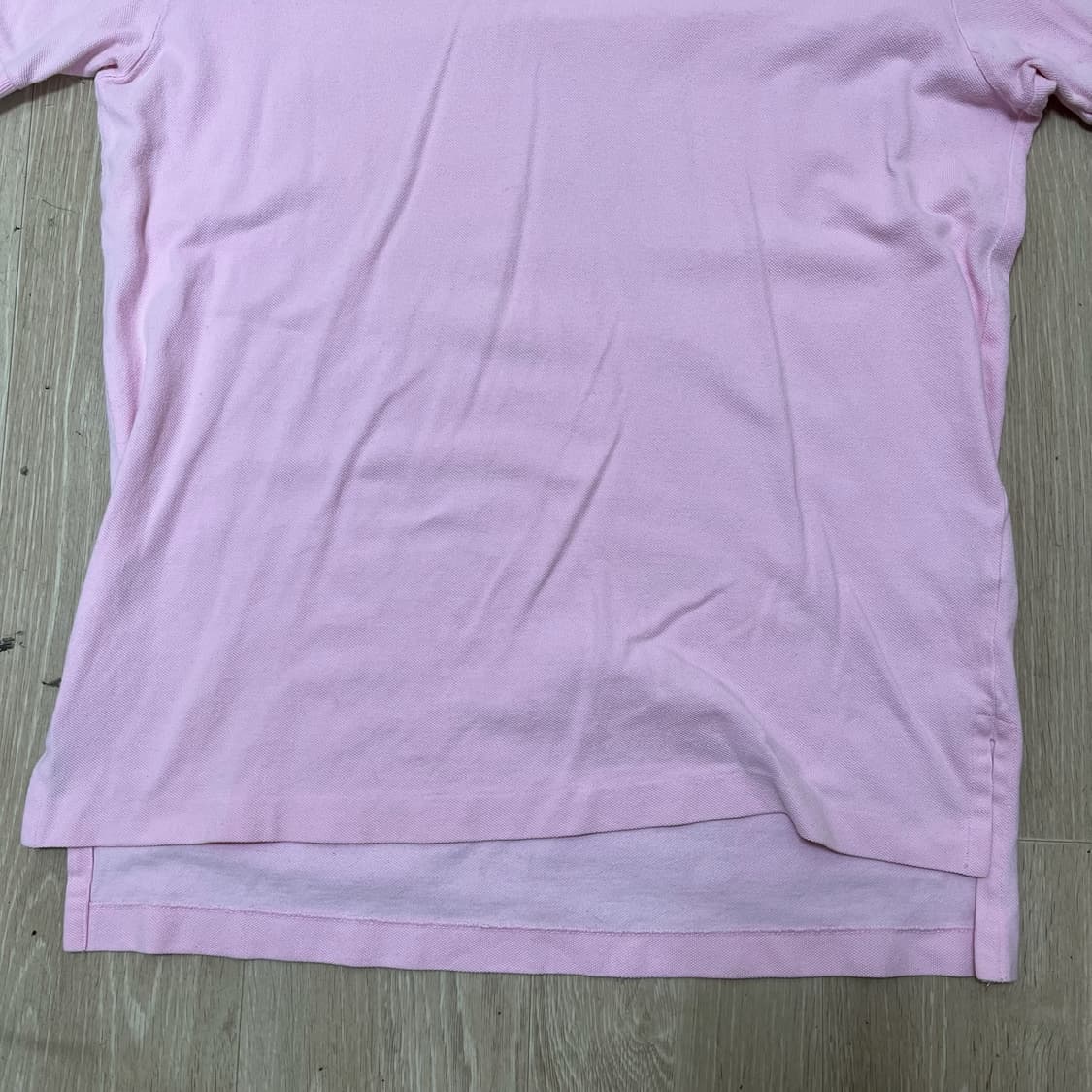 폴로 랄프로렌 여성 스몰포니 PK 반팔 카라티 [핑크] M/95 상품이미지3