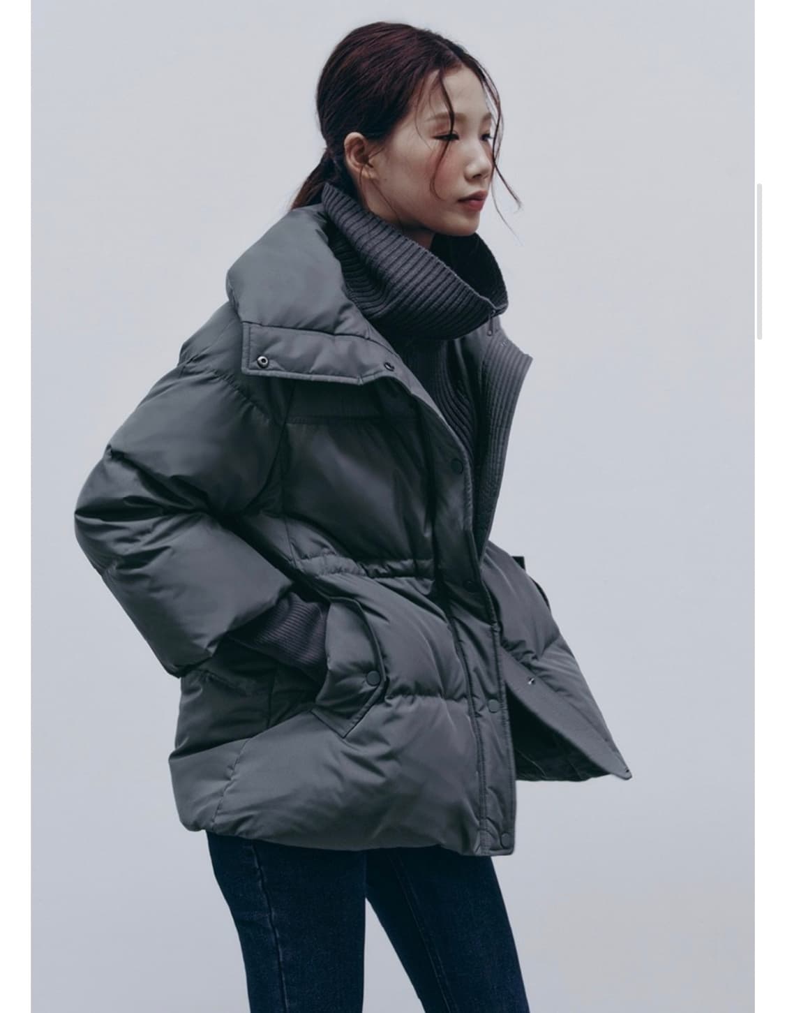 거의새거) 더엣지 The AtG 구스 오버핏 패딩 66~77 상품이미지2