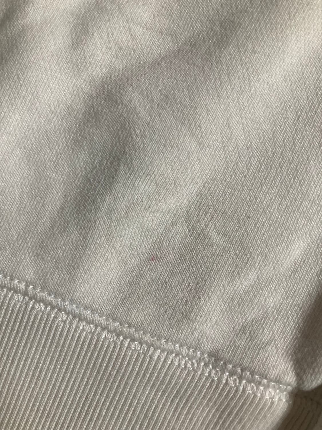 후아유 화이트 크림 후드집업 m 상품이미지3