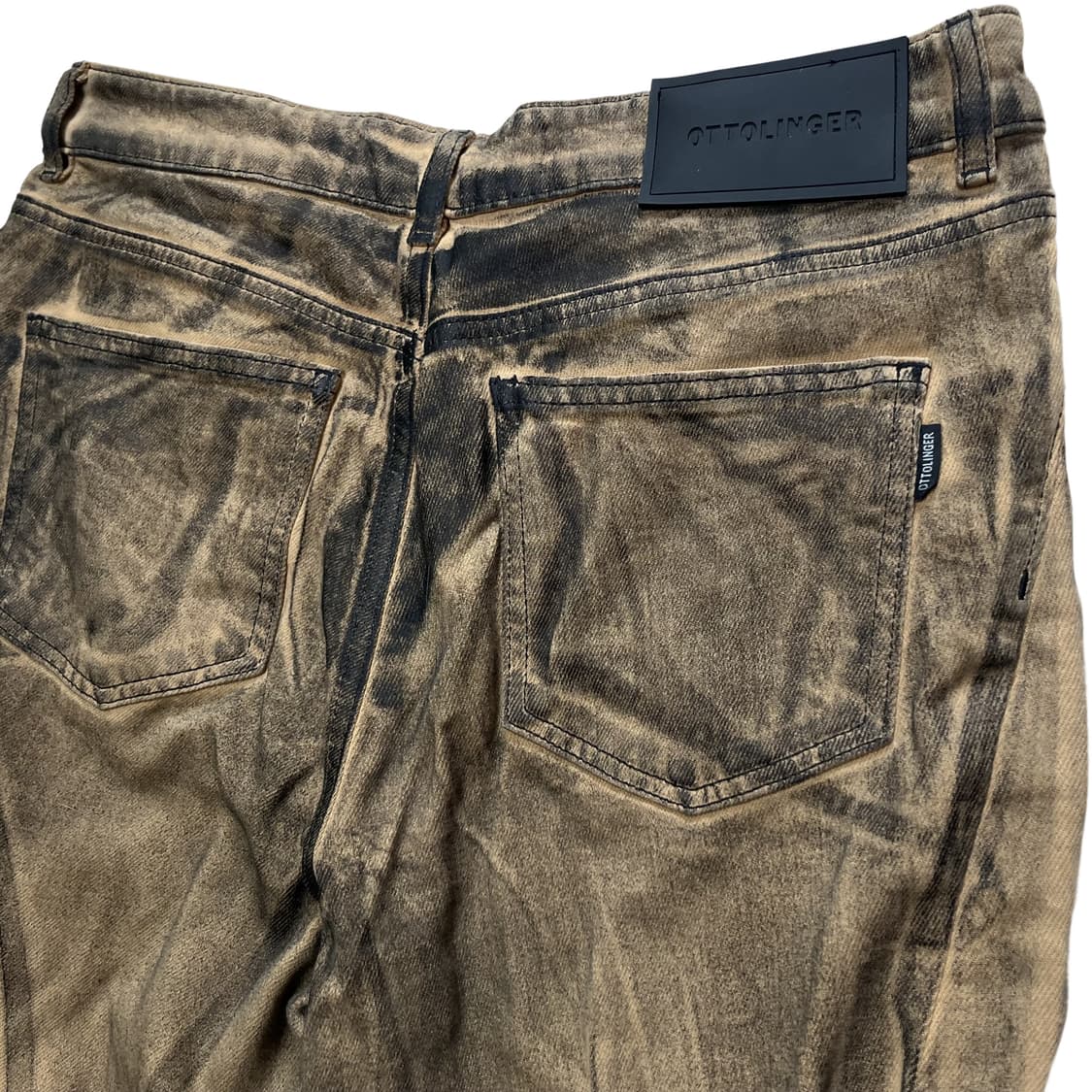 Ottolinger Draped Jeans in Beige 상품이미지3