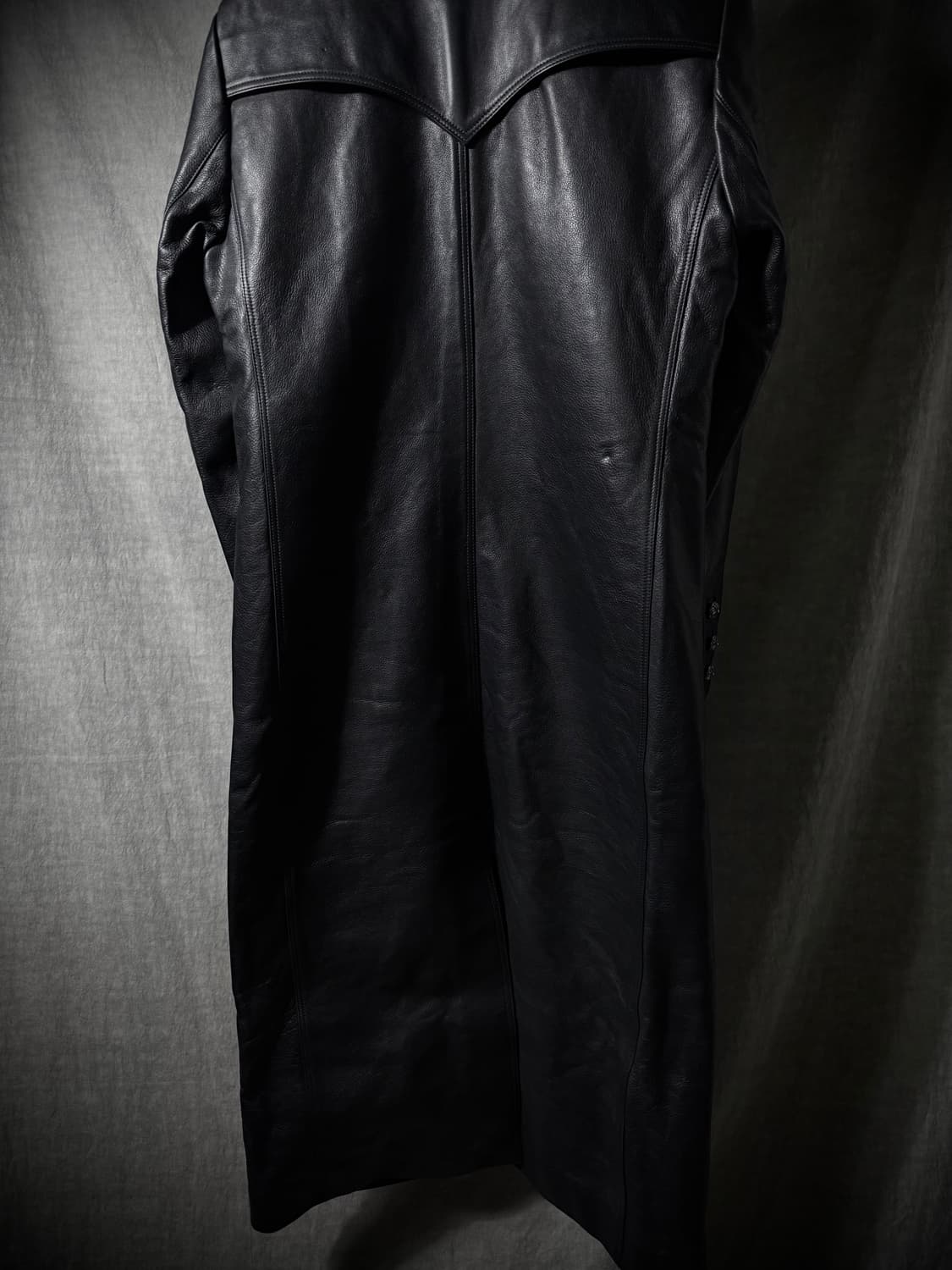 Chrome Hearts Cow Leather Long Coat 상품이미지10