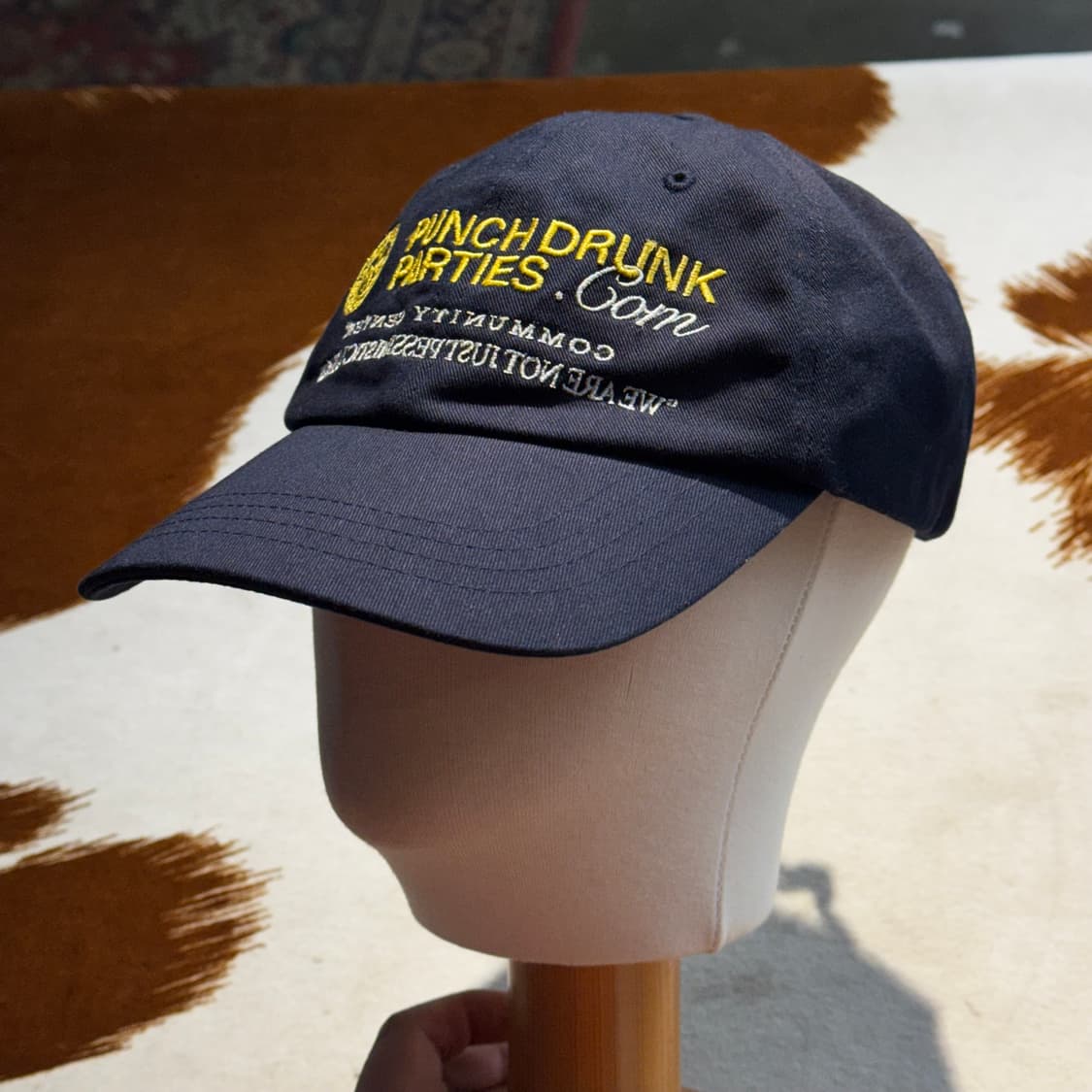 펀치드렁크파티즈 OG 헤비코튼 로우 캡 (OS) 상품이미지1