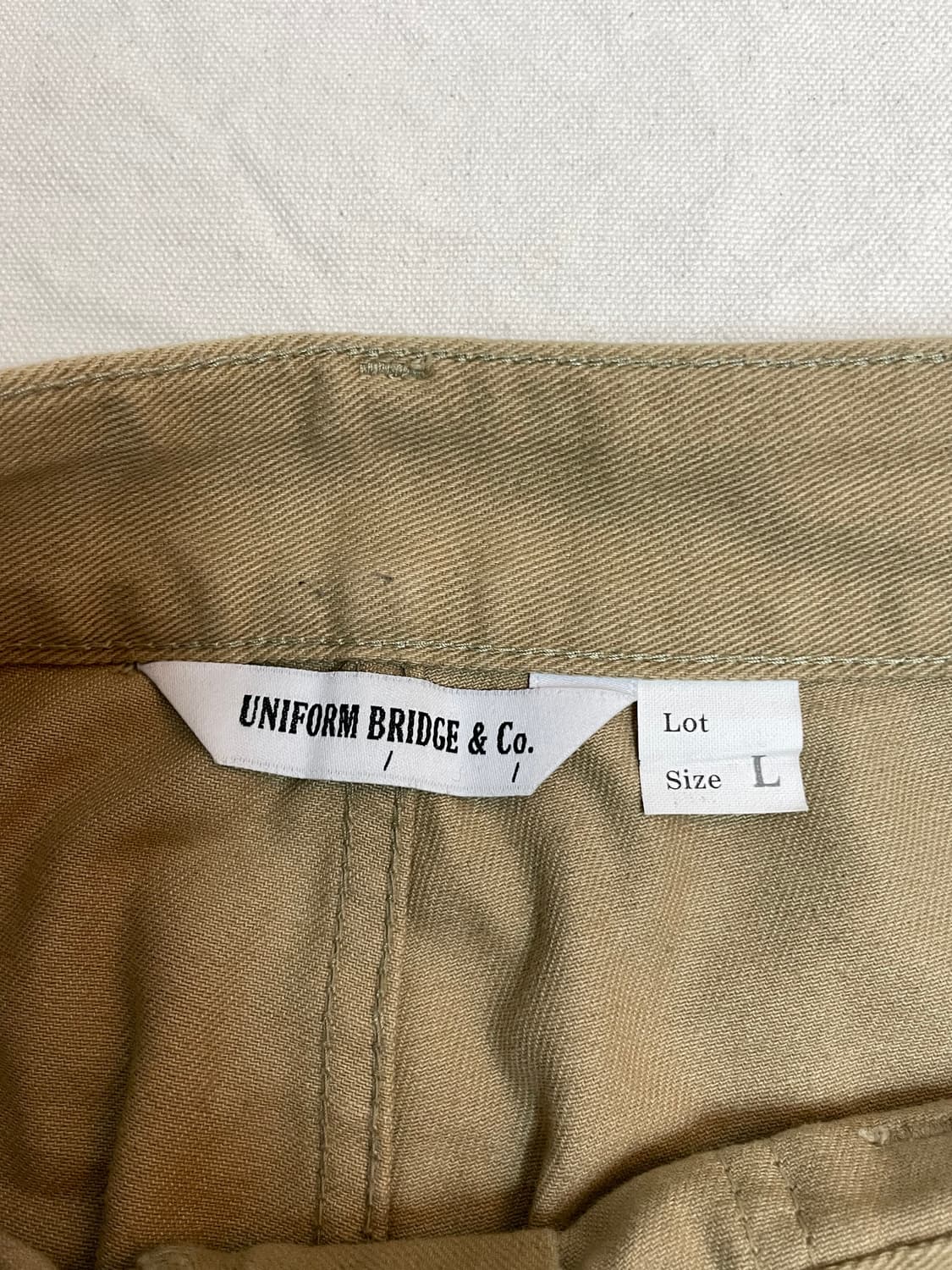 유니폼브릿지 코튼 팬츠  상품이미지5