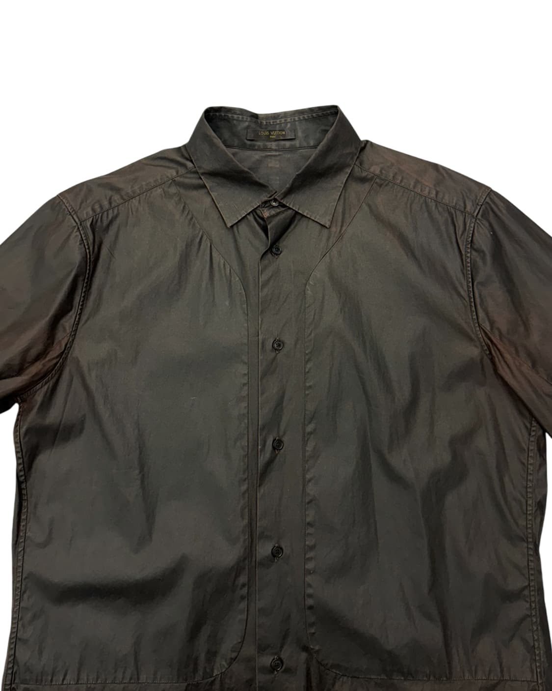 루이비통 왁스 솔리드 셔츠 상품이미지6