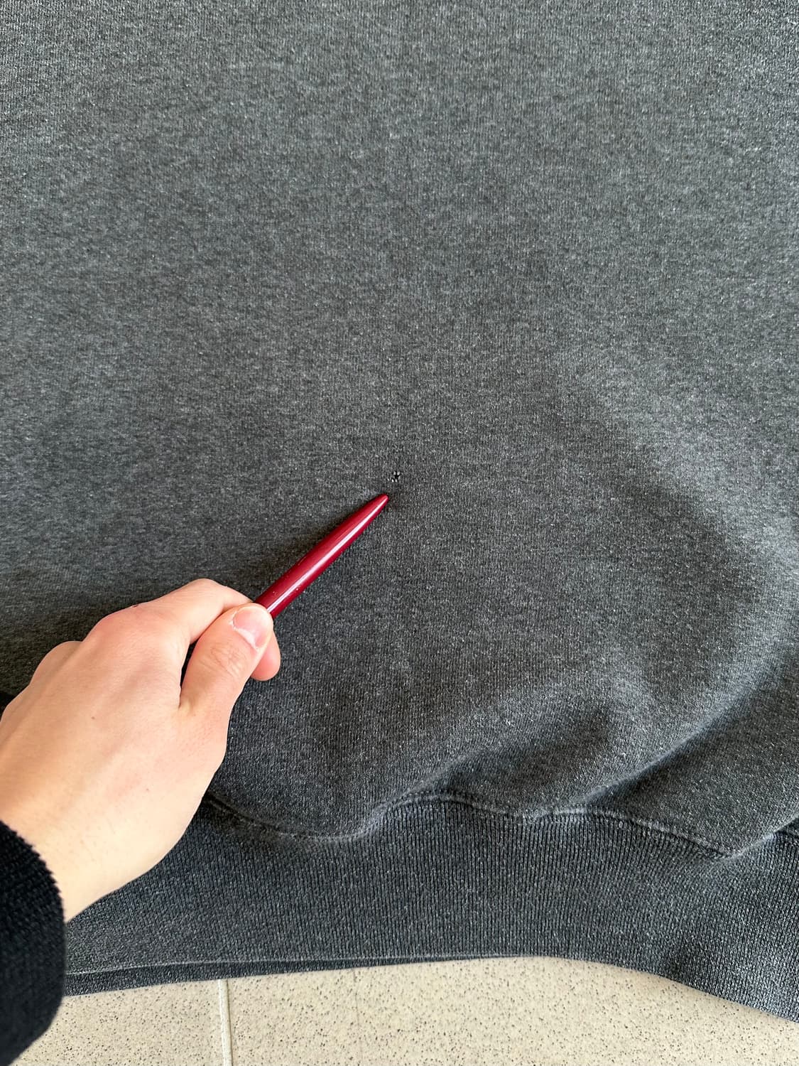 90s 빈티지 러셀 후드 다크그레이 XL USA 상품이미지8