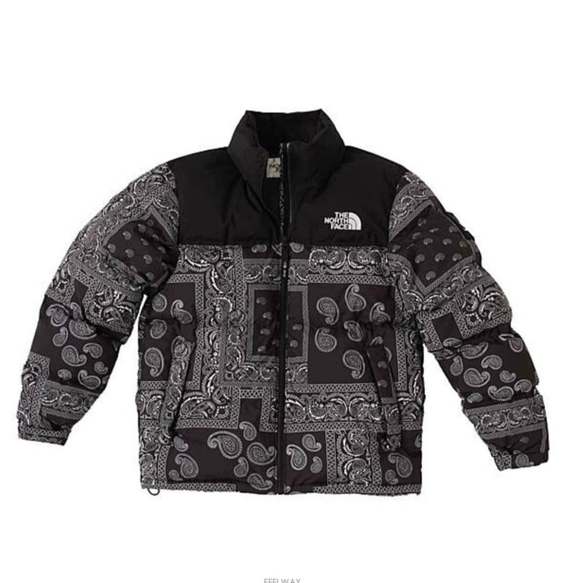 노스페이스 x 케이스스터디 눕시 반다나 블랙 XL 상품이미지1