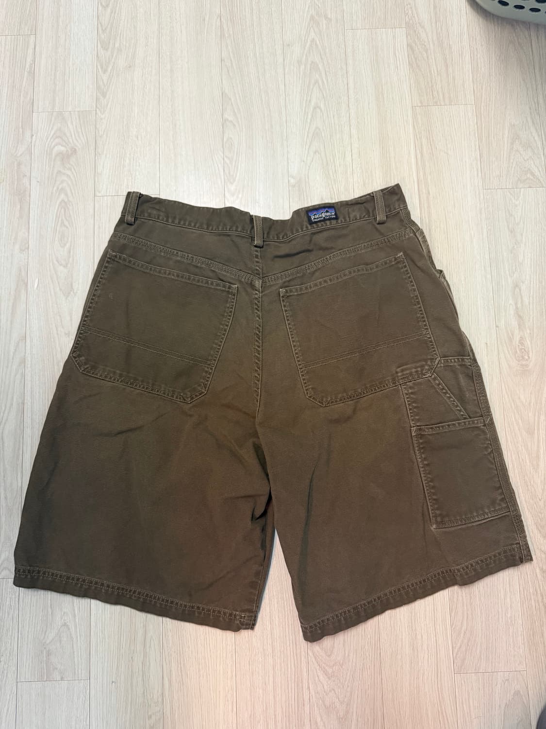 파타고니아 빈티지 카펜터 쇼츠 34 카키브라운 상품이미지2