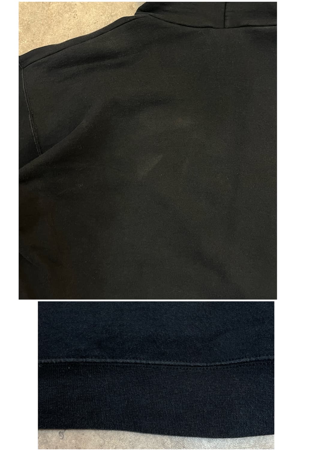 트레셔 기모 후드티 블랙 L  #csz3157 상품이미지9