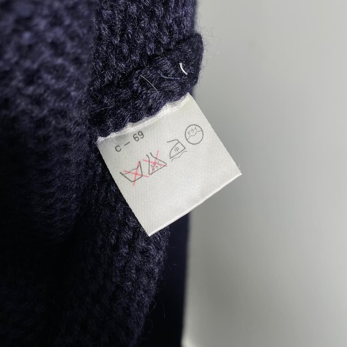 폴로 포니로고 100% 헤비 울 라운드 니트 상품이미지5