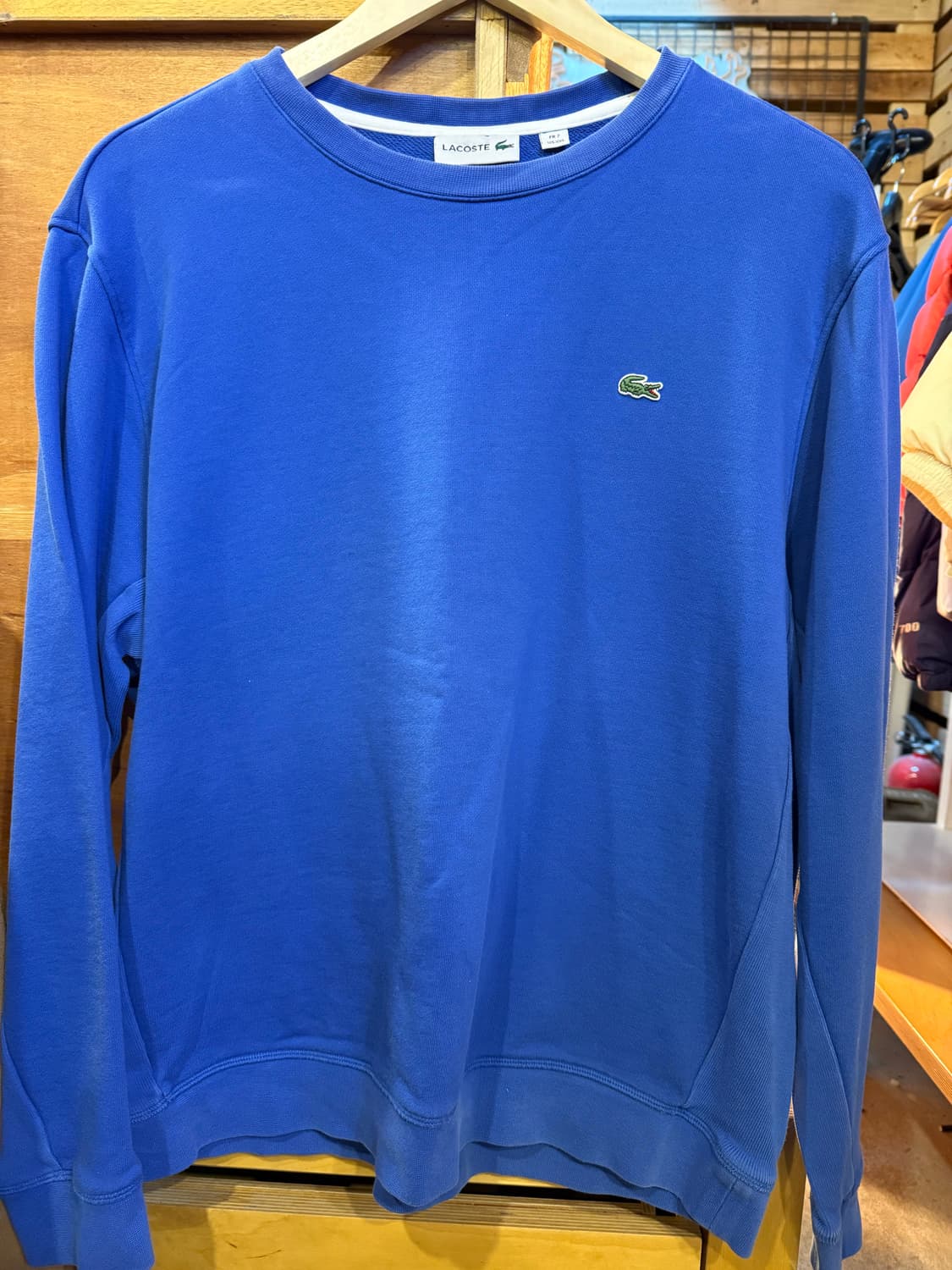 라코스테 블루 맨투맨 상품이미지1
