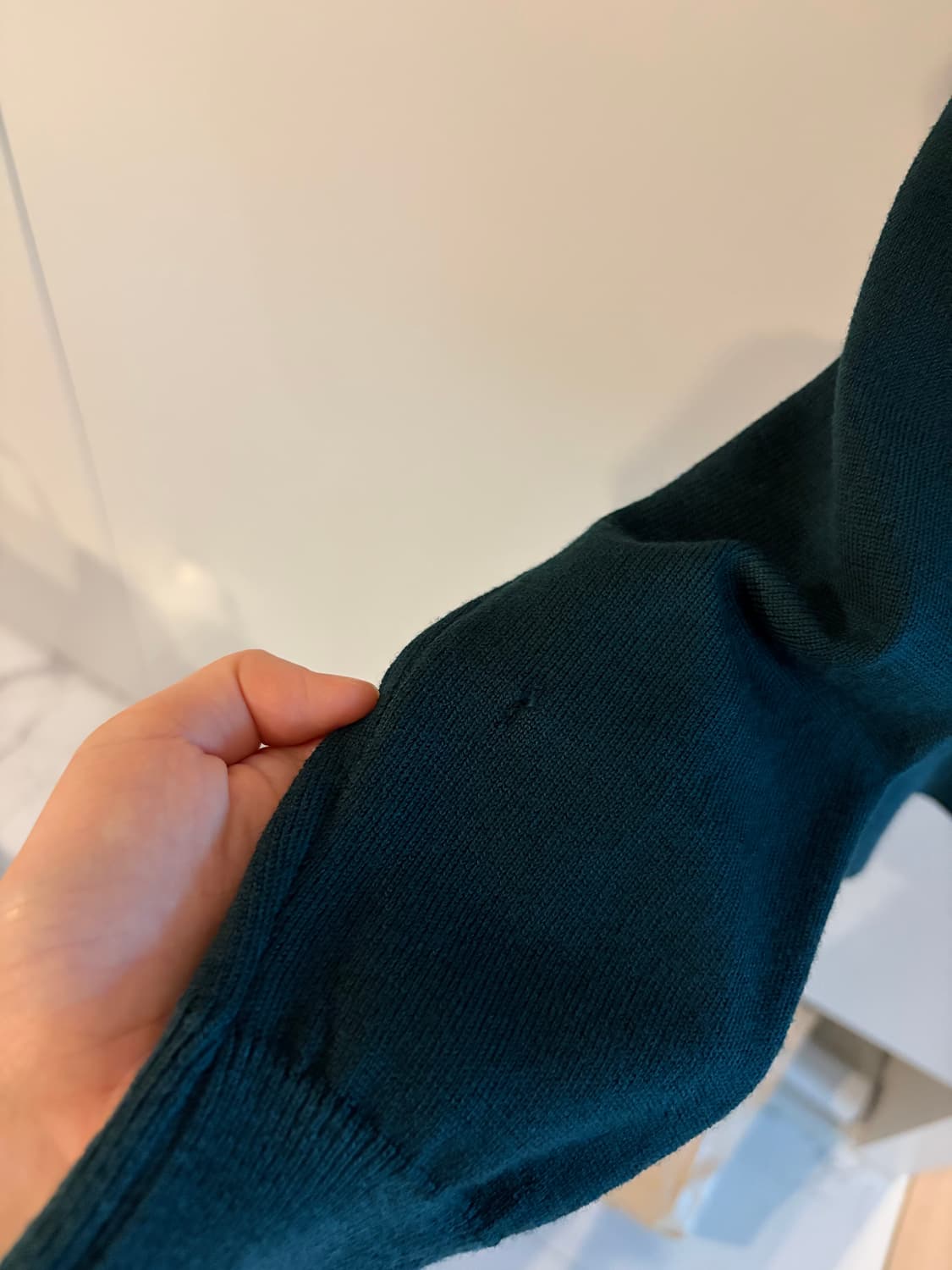 메종키츠네 폭스헤드 가디건 딥그린 S 상품이미지6