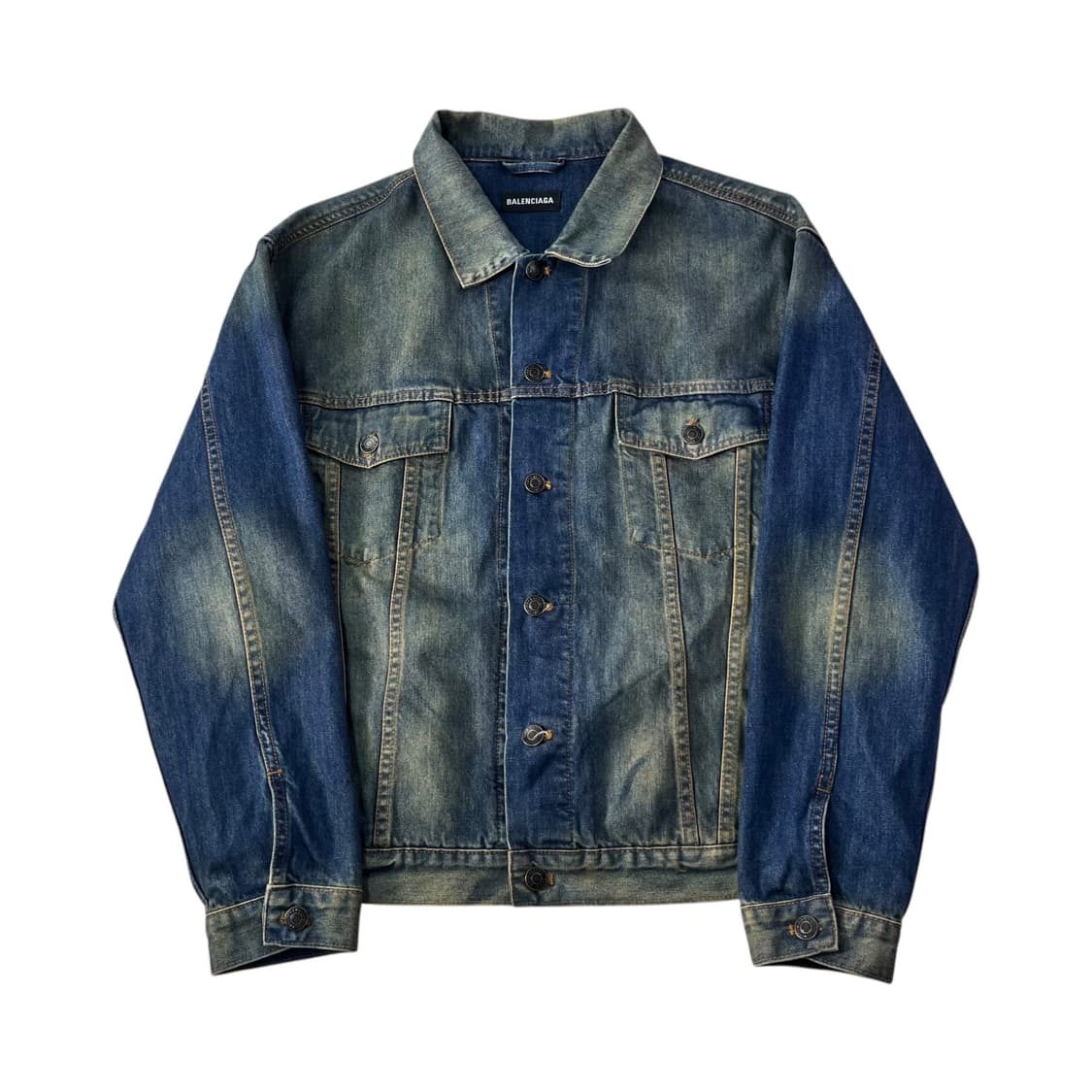 100 발렌시아가 2018 데님 자수 청자켓 상품이미지2