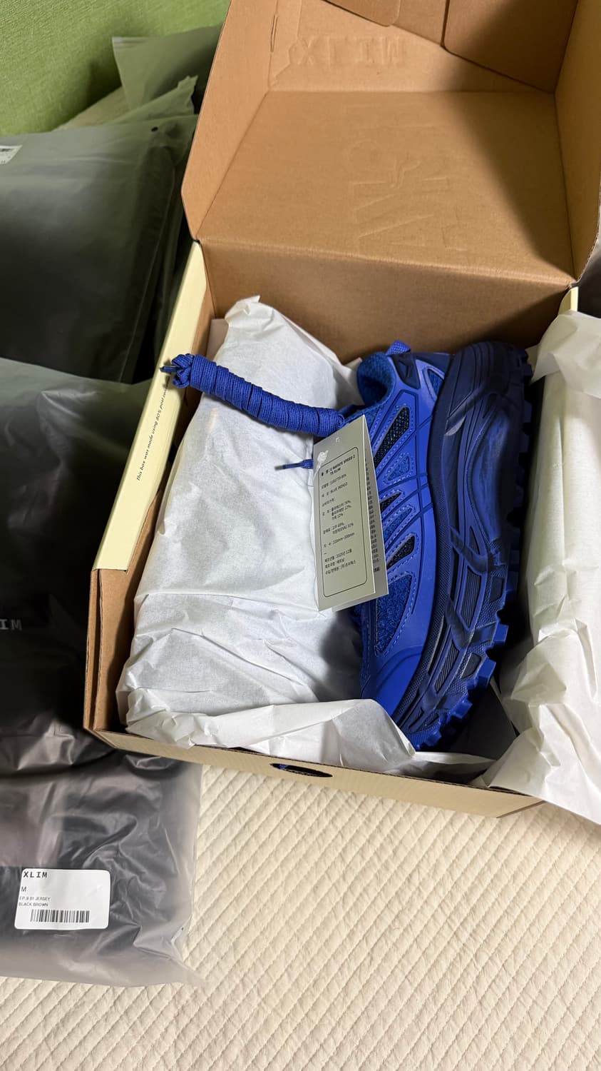 [250] XLIM X HOKA MAFATE SPEED 2TS 블루 상품이미지1