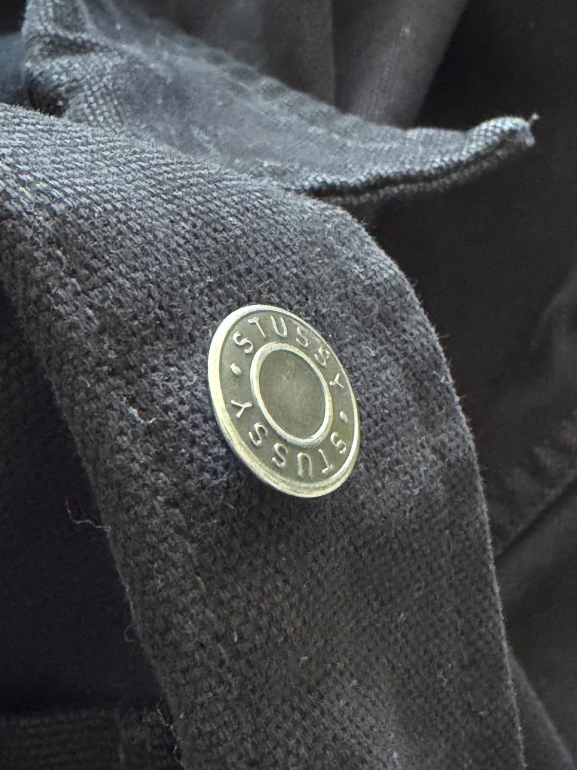 stussy 스투시 캔버스 초어 자켓 블랙 L (103-107) 상품이미지6