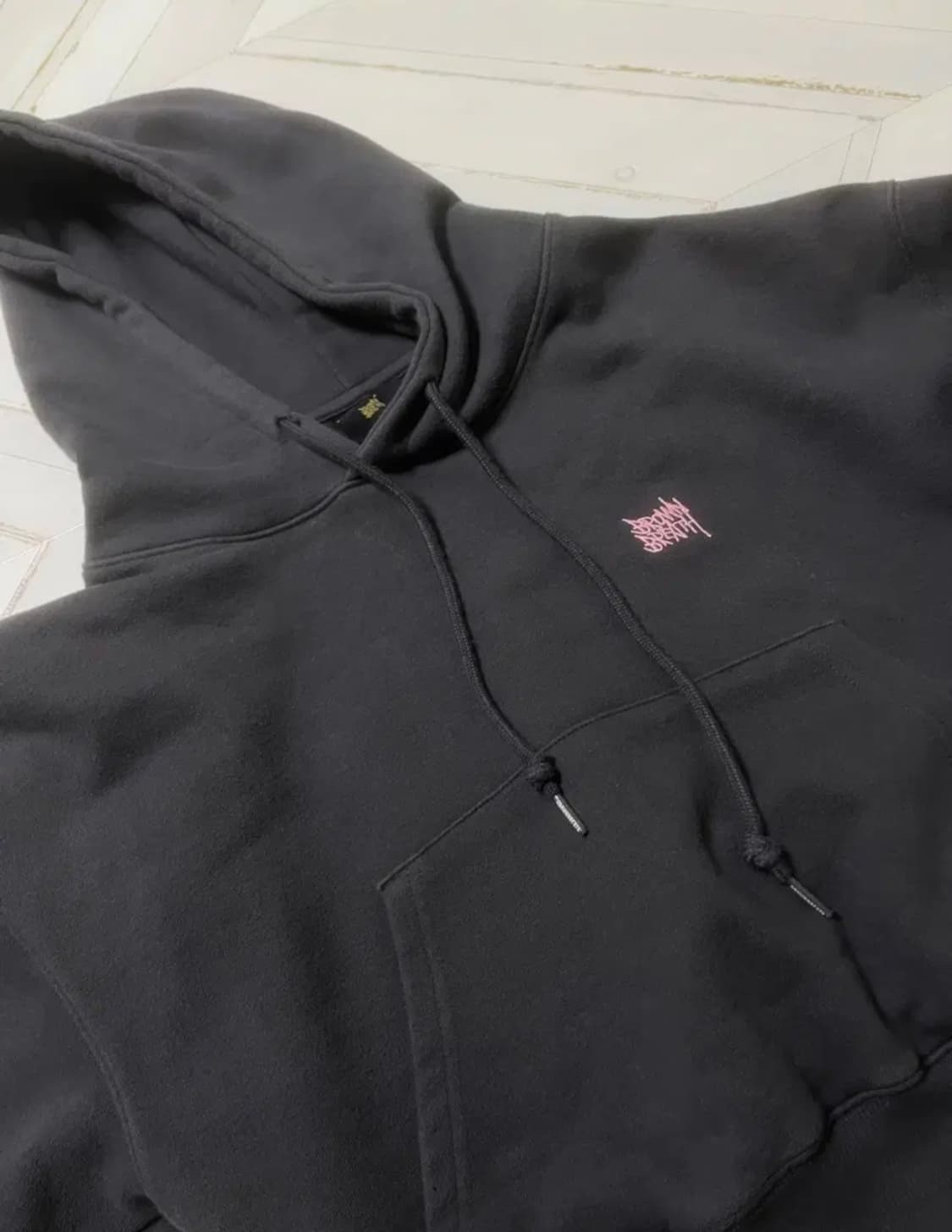 브라운브레스 크롭 후드티 오트밀,차콜 상품이미지2