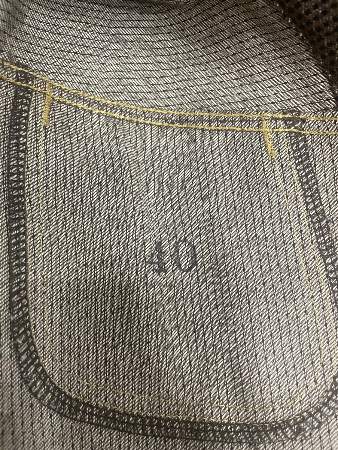 캐피탈 센츄리 데님자켓 No.5s 사이즈 40 상품이미지4