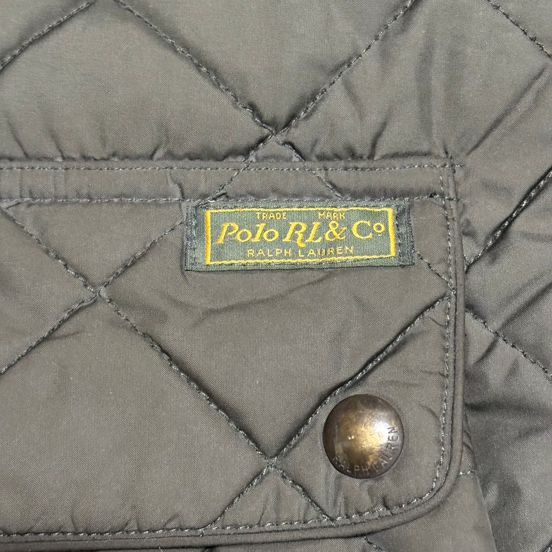 Polo Ralph Lauren 코듀로이 카라 퀼팅자켓 상품이미지5