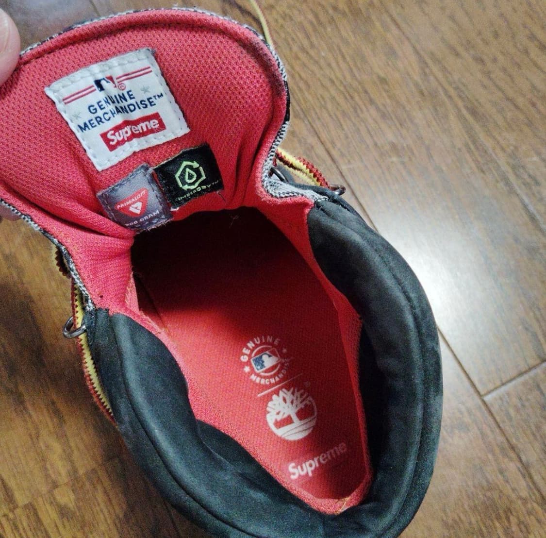 Supreme x Timberland x Yankees fieldboot 상품이미지6
