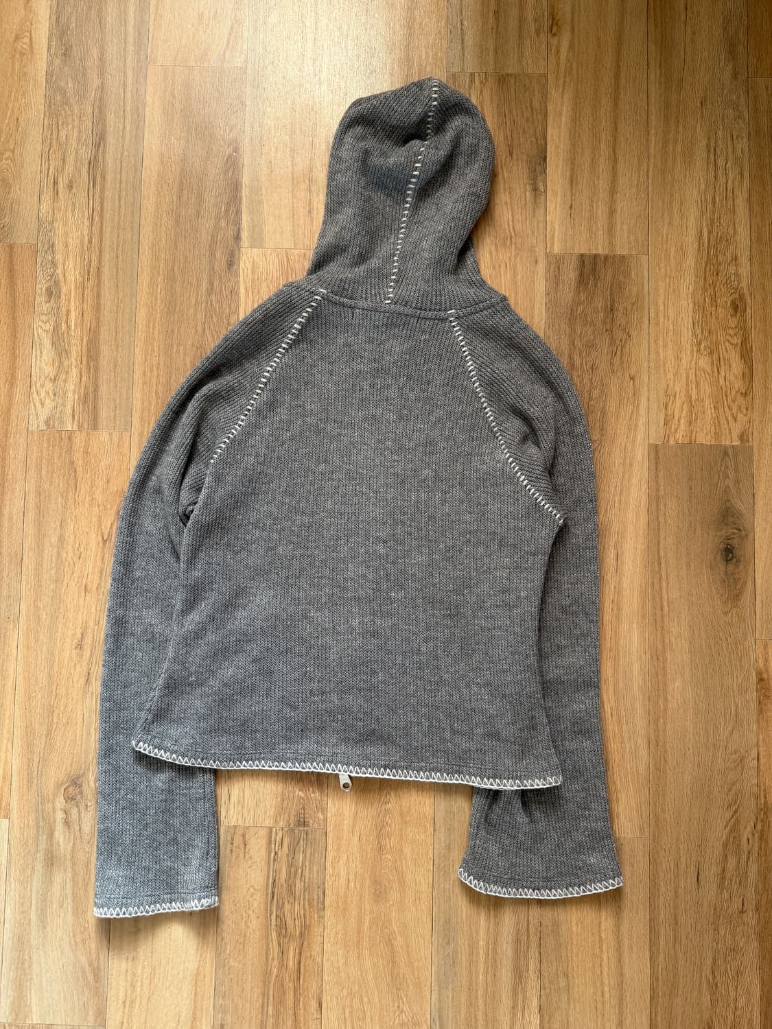 폴리수엠 니트 후드집업  상품이미지2