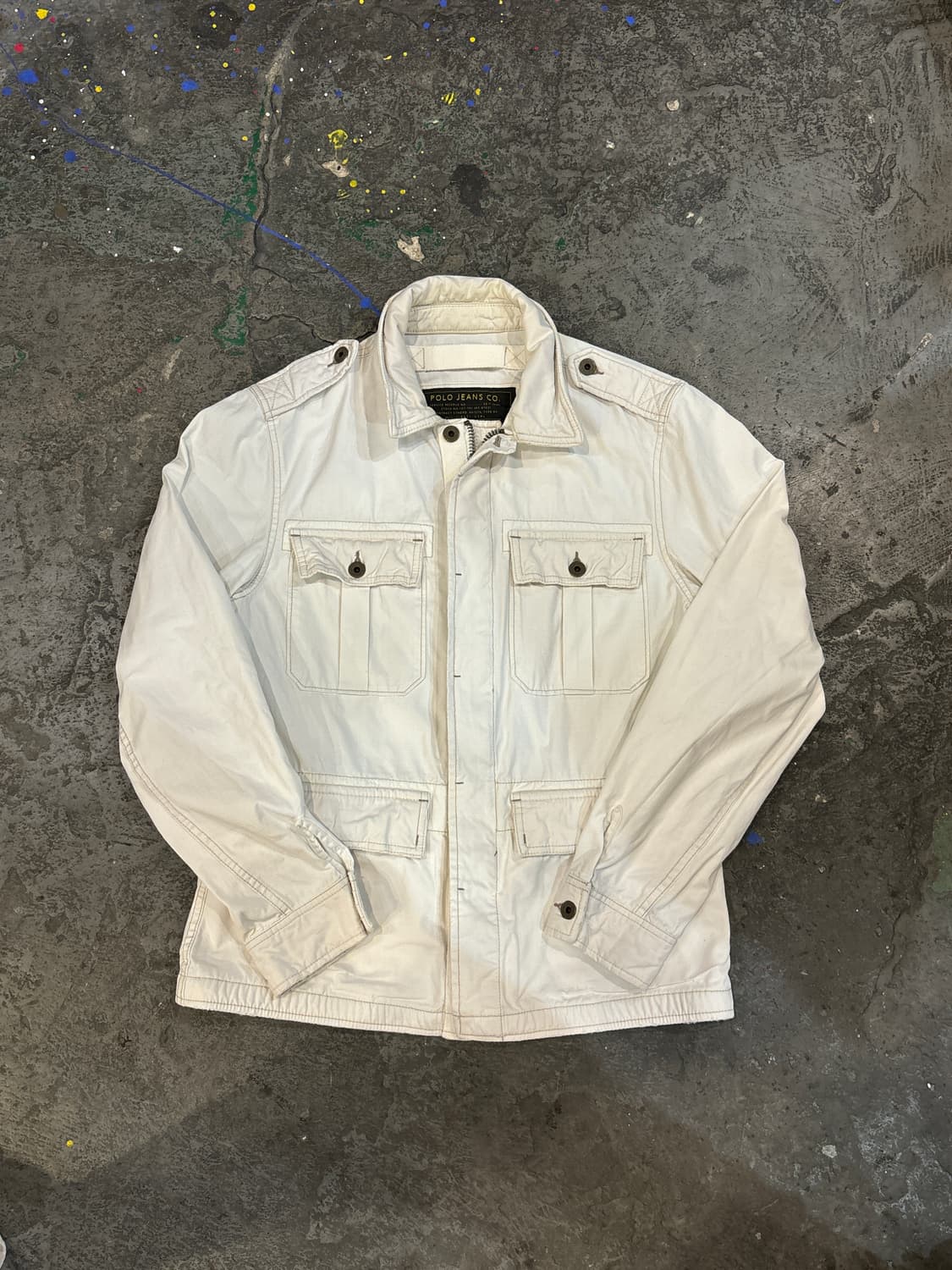 폴로진스 화이트 필드자켓 상품이미지8