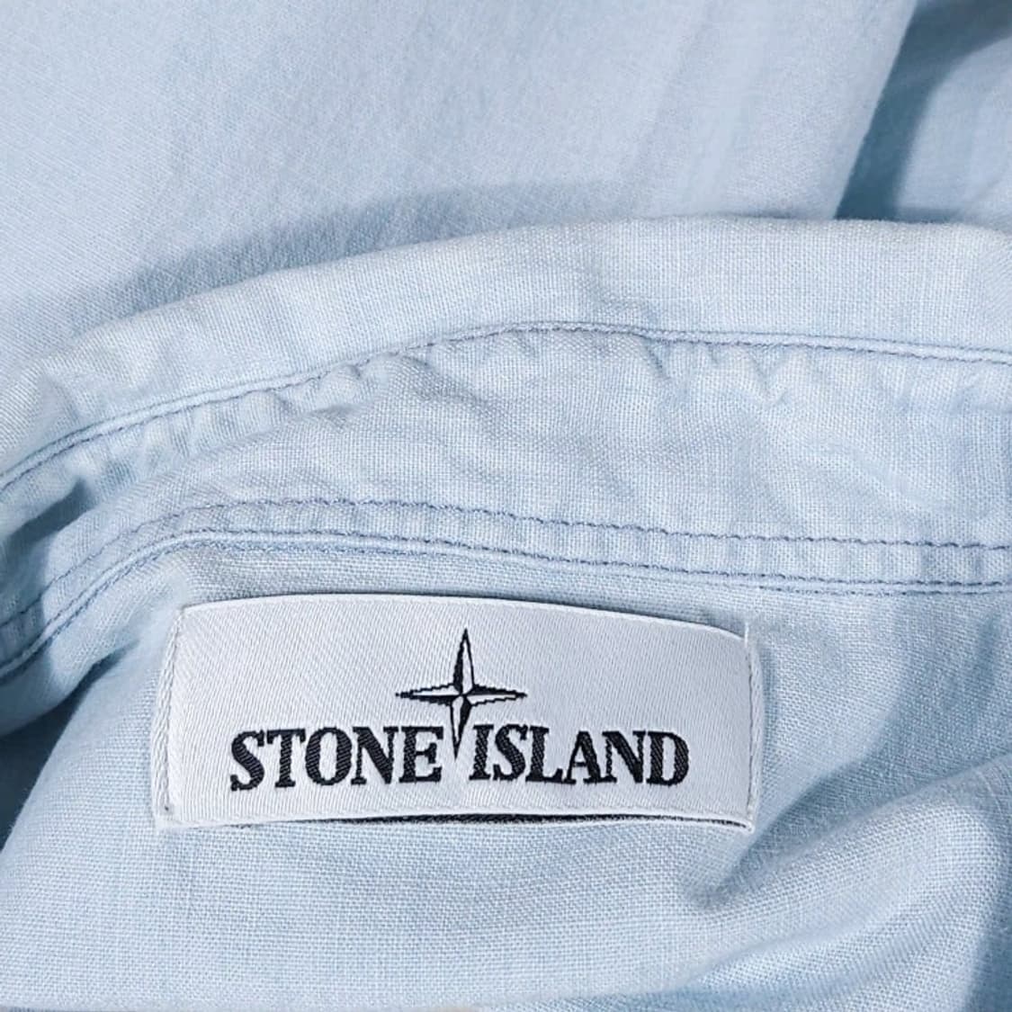 105 STONE ISLAND 스톤아일랜드 가먼트다잉 반팔 셔츠 상품이미지8