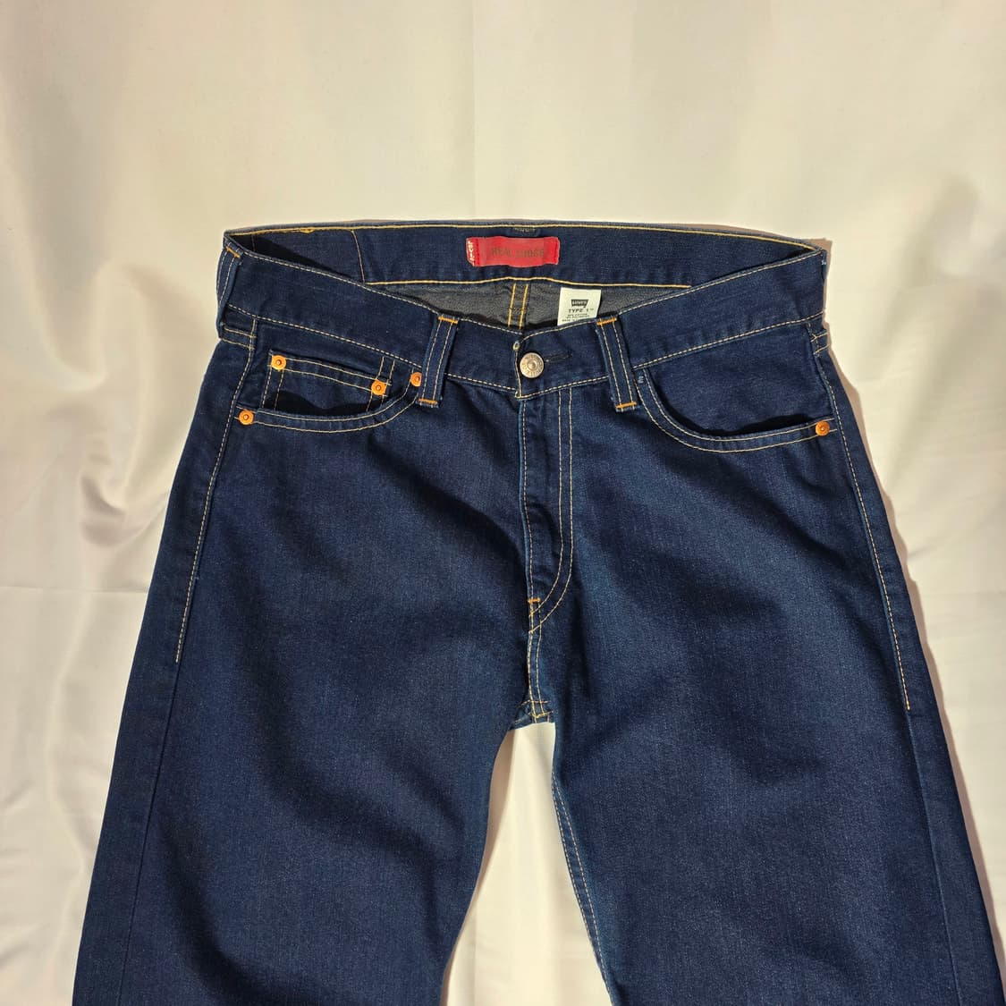 [W36L32]00s 리바이스 리얼루즈핏 타입원 데님팬츠 상품이미지2