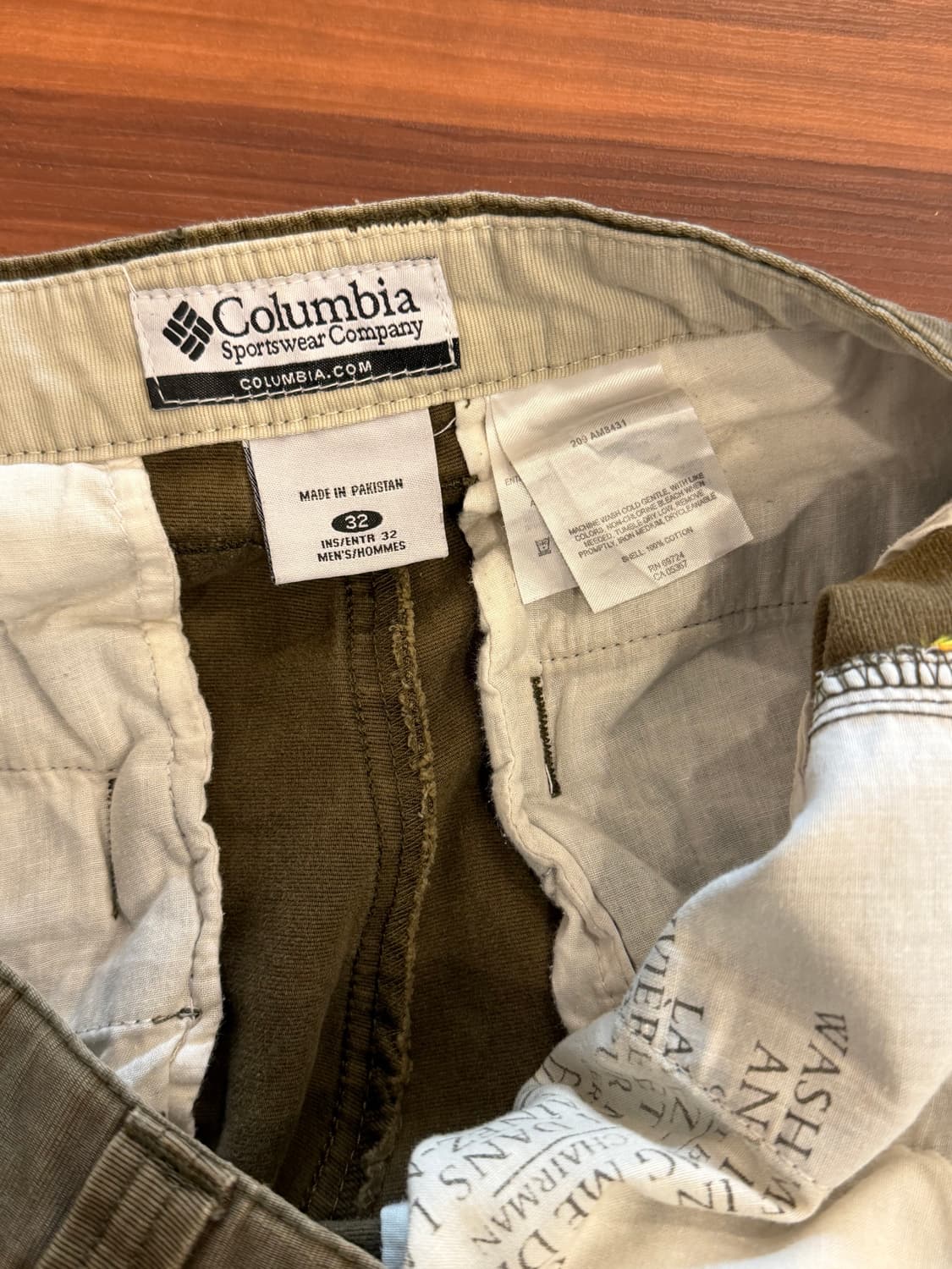 Columbia 컬럼비아 아웃도어 워크 팬츠 (32inch) 상품이미지10
