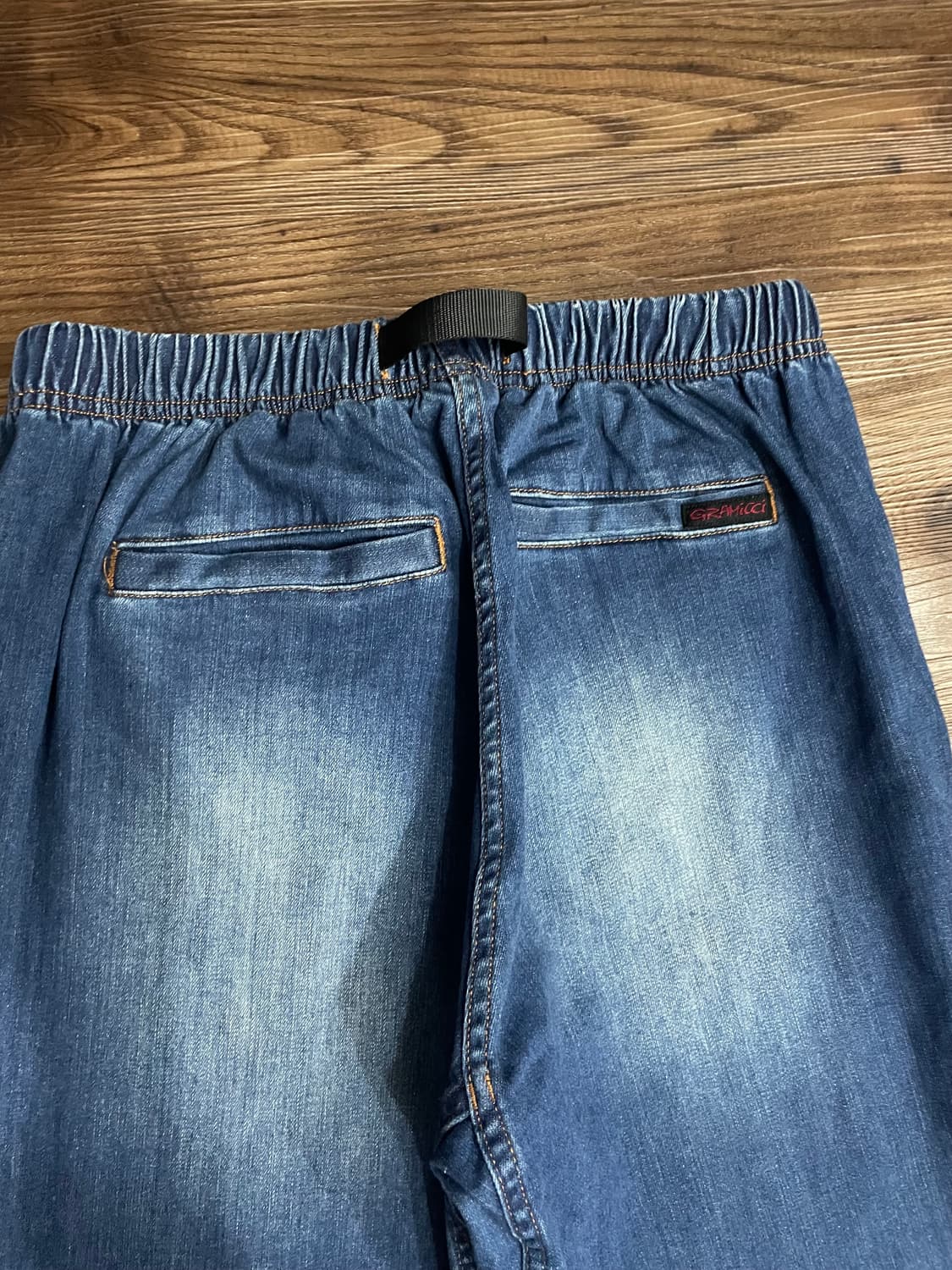 그라미치 루즈 테이퍼드 스트레치 데님 팬츠 상품이미지9
