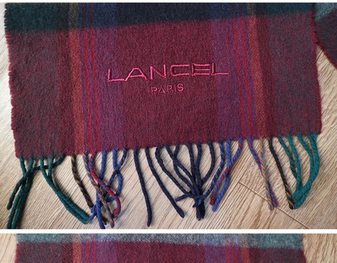 
독일 메이드 LANCEL 란셀 캐시미어100% 빈티지 머플러  

 상품이미지3