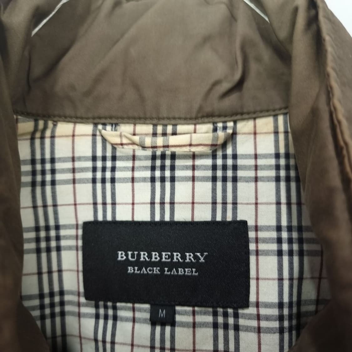 [버버리] 블랙라벨 빈티지 숏 필드 야상 자켓 올리브카키 P01437 상품이미지10