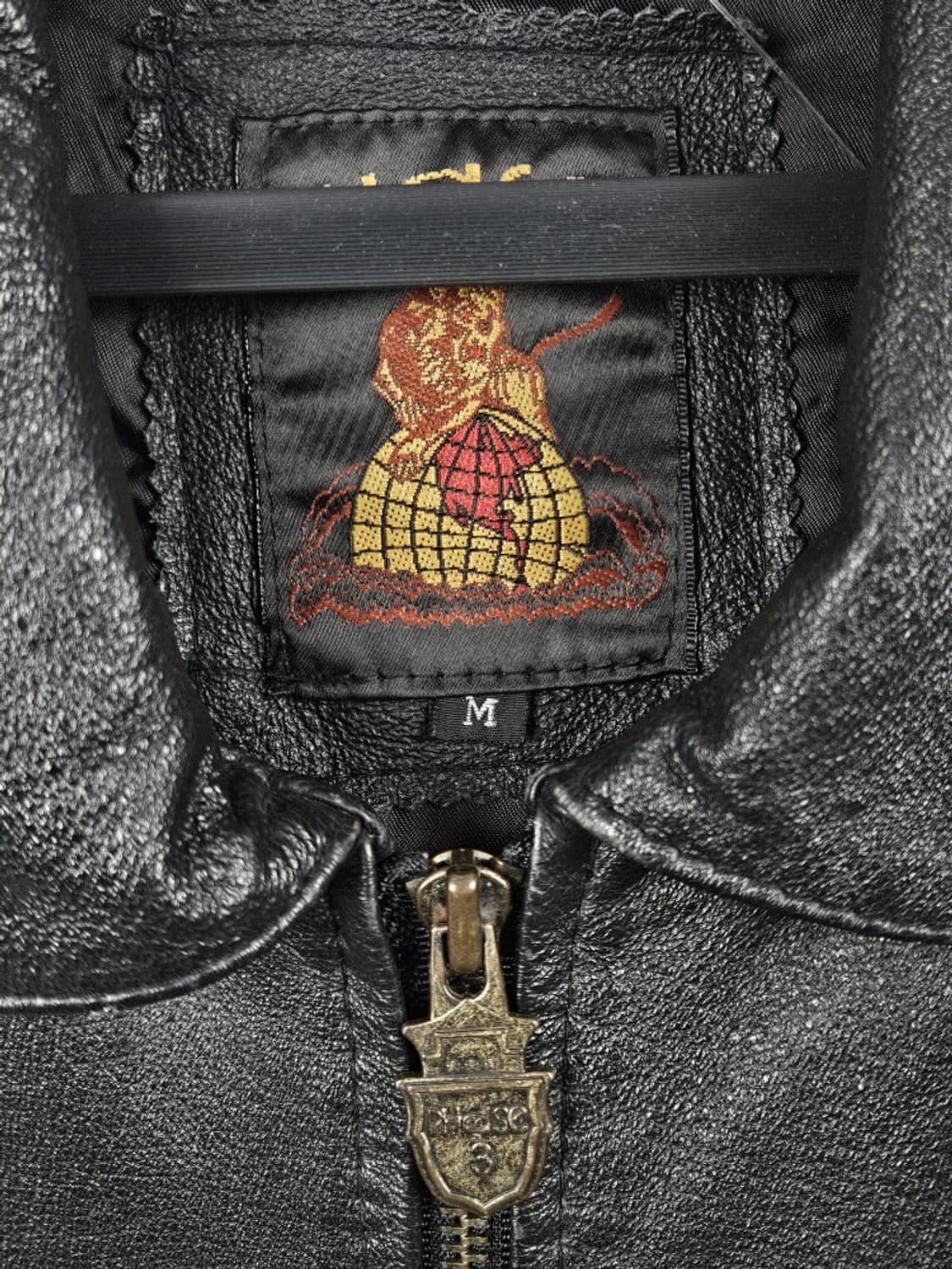 PHASE 컨트리 내셔널 플래그 가죽 자켓 ( M ) / 10256 상품이미지6