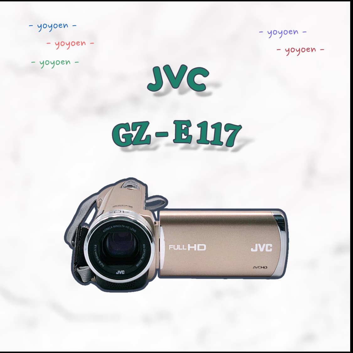 JVC GZ-E117 빈티지캠코더 [ 꾸미기0 ] 상품이미지1
