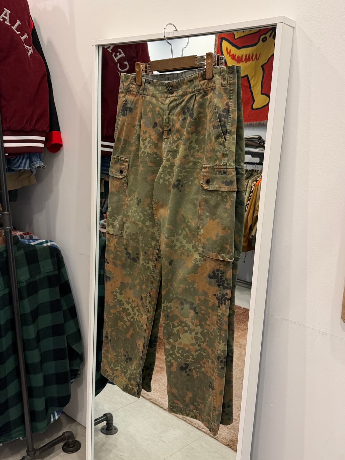 00s Military 독일군 플렉탄 카모 밀리터리 필드 팬츠 (34) 상품이미지1