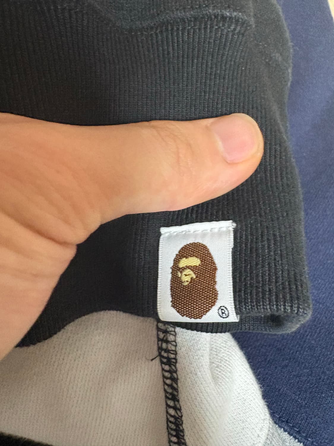 베이프 후드집업 L 상품이미지3