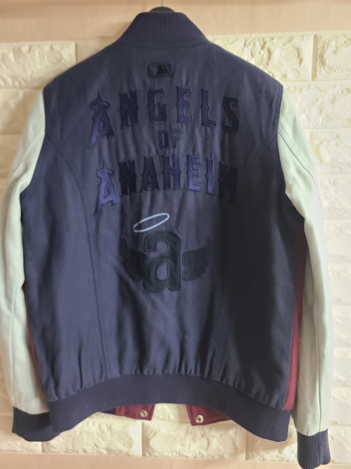 MLB 여자 야구점퍼 버건디s 상품이미지8