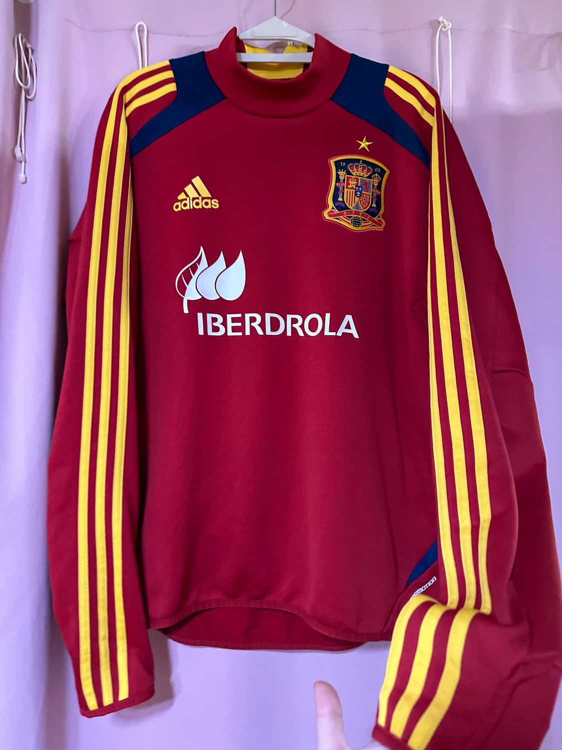 아디다스 스페인 국대 트레이닝 탑 105 아디다스 스페인 12-13 대장 상품이미지1