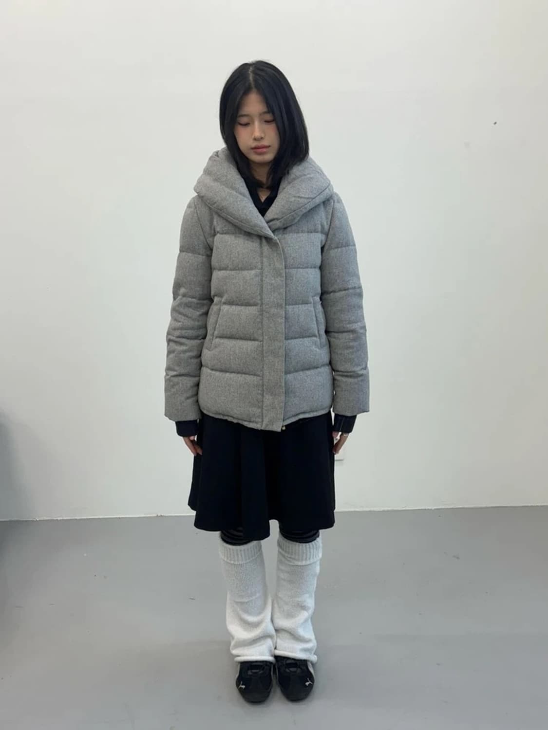 BEAMS Wool Blend Down Jacket 상품이미지1