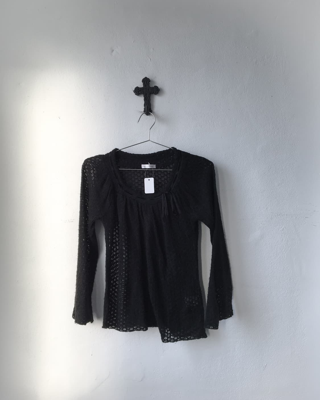 Ribbon point woolen knit 상품이미지2