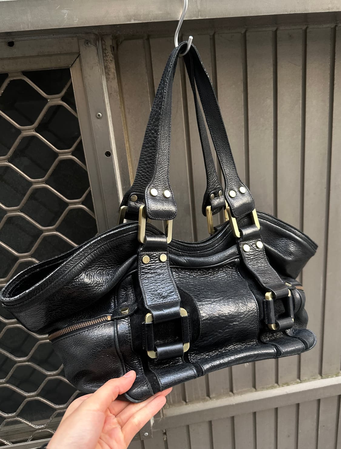 Jimmy Choo old vintage leather bag 상품이미지9