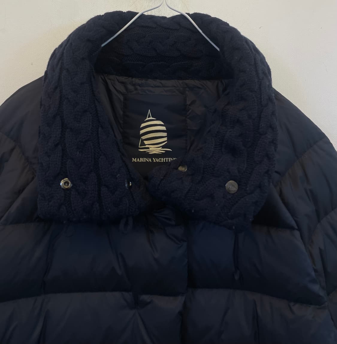 마리나요팅 구스다운패딩 니트패딩:) 구스패딩숏패딩 프리미엄구스다운 상품이미지6