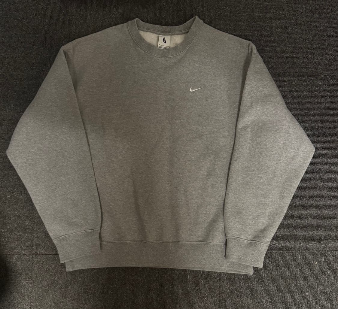 나이키nrg 솔로스우시 하프집업/맨투맨 XL(블랙/그레이) 상품이미지4