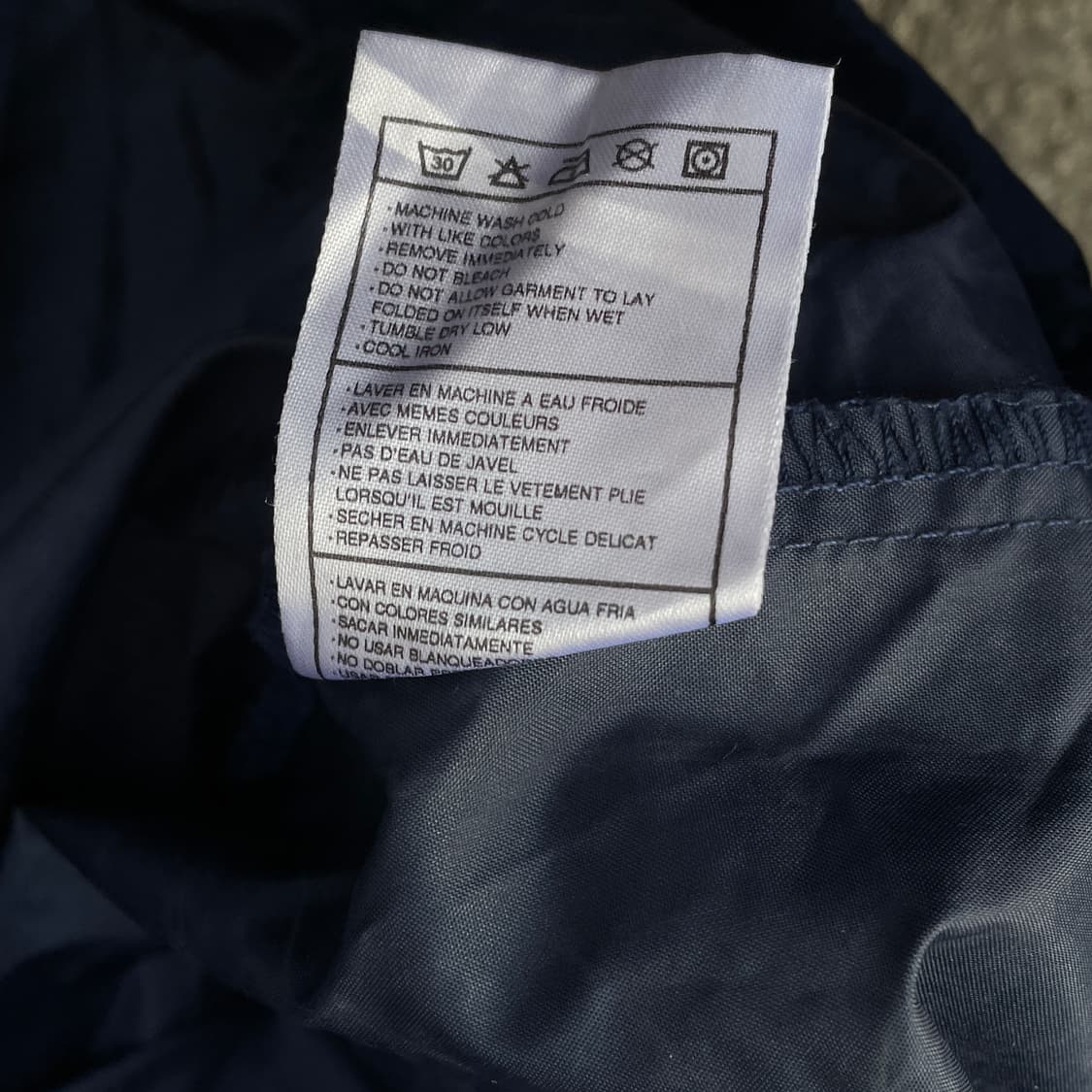 90s 나이키 대대장 스펠아웃 빅로고 트랙자켓 올드스쿨 바람막이 L 상품이미지9