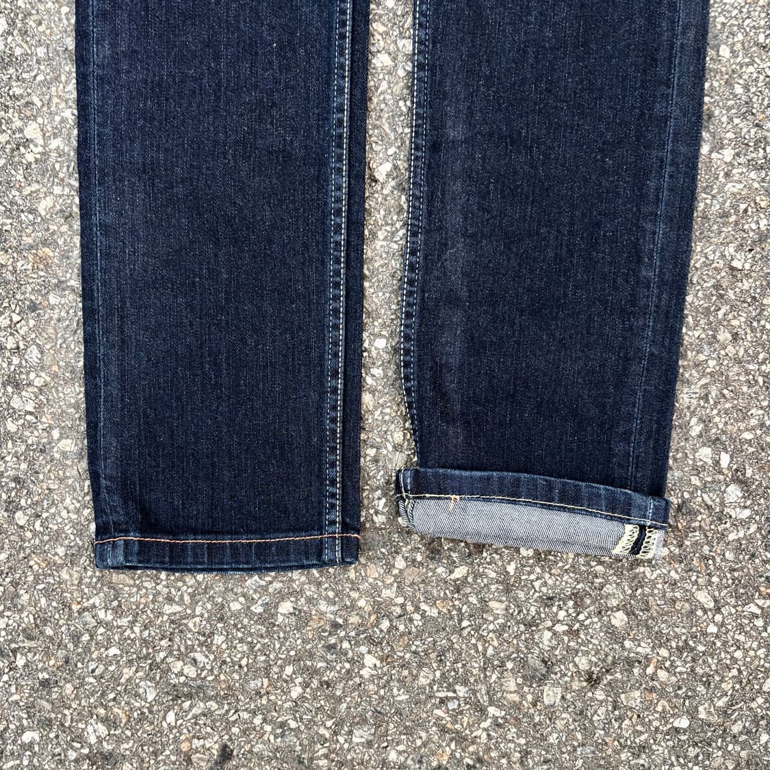 리바이스 568 슬림 진청 데님 (32)  상품이미지3