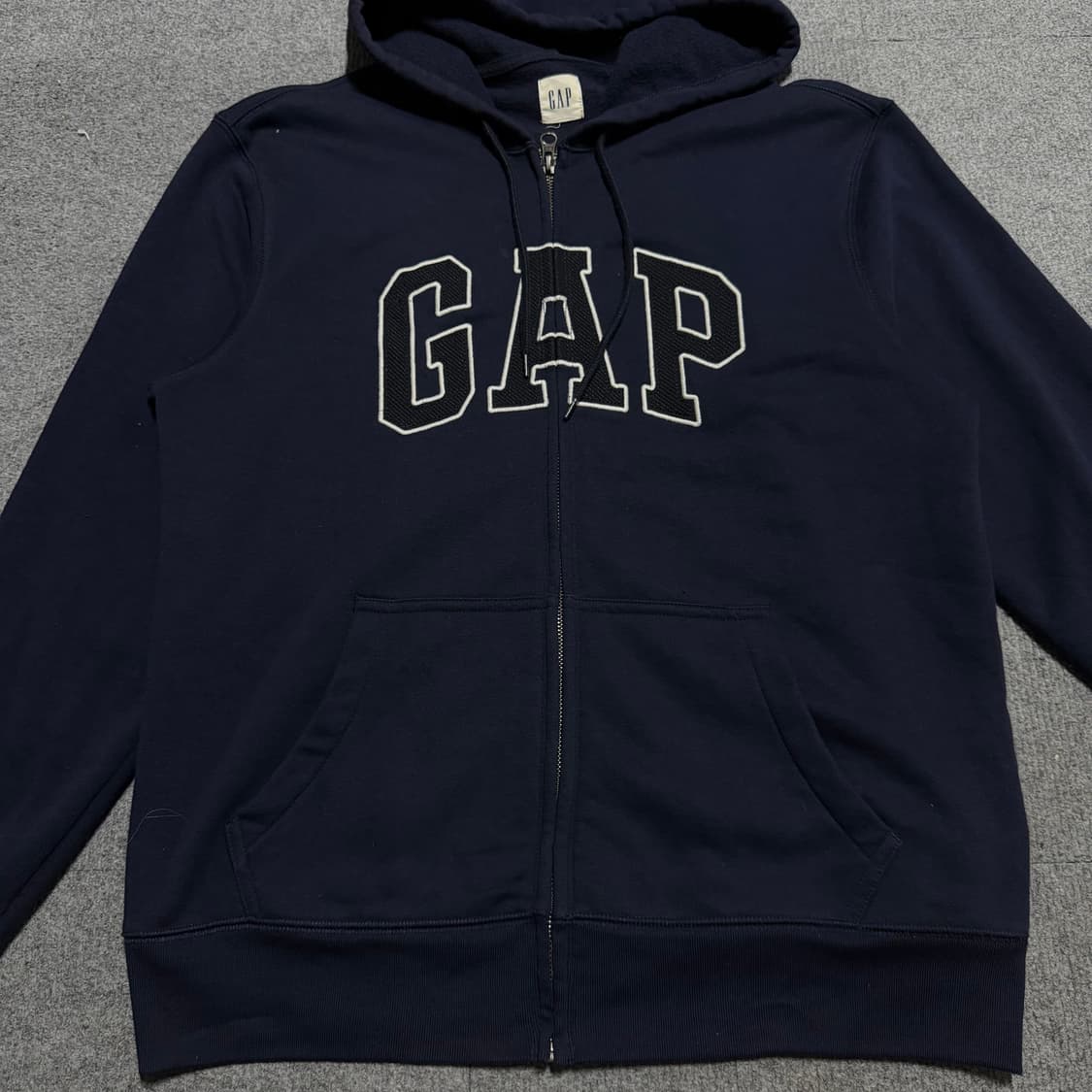갭 네이비 후드집업 L 상품이미지2
