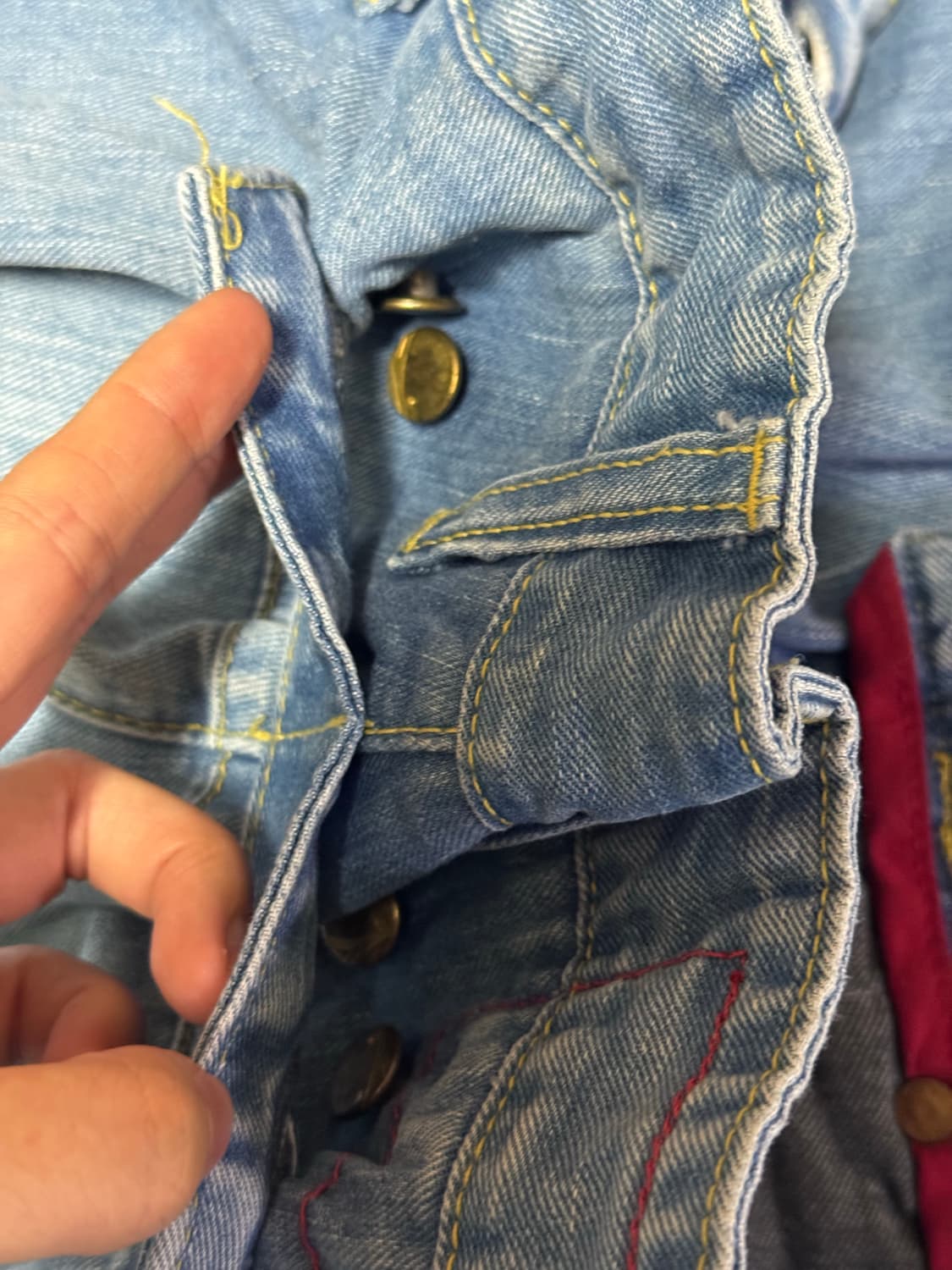 (nho girl 스타일) 리바이스 데님 상품이미지3